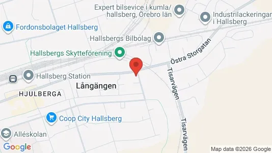 Bostadsrätter till salu i Hallsberg - Bild från Google Street View
