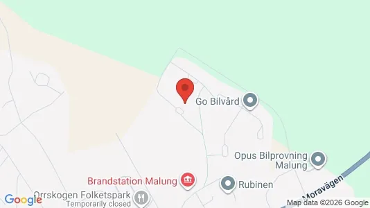 Bostadsrätter till salu i Malung-Sälen - kort over placeringen