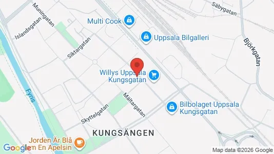 Lägenheter till salu i Uppsala - Bild från Google Street View
