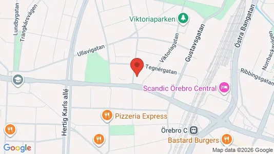 Lägenheter att hyra i Örebro - Bild från Google Street View