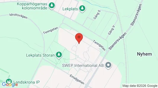 Lägenheter att hyra i Landskrona - Bild från Google Street View