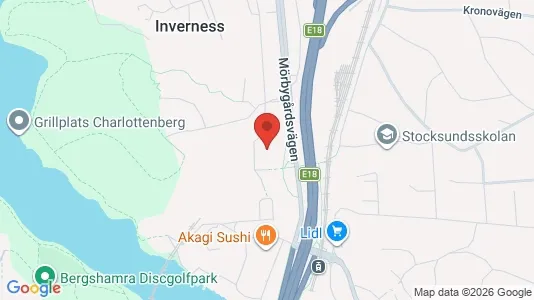 Lägenheter att hyra i Danderyd - kort over placeringen