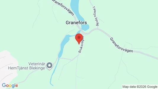 Lägenheter att hyra i Karlshamn - kort over placeringen