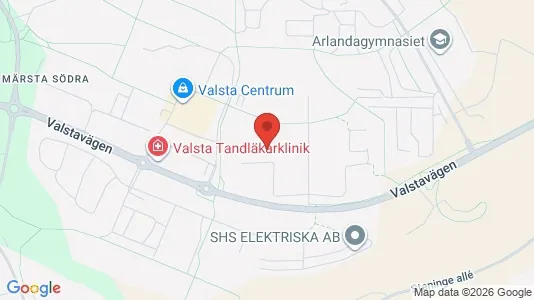 Lägenheter att hyra i Sigtuna - kort over placeringen