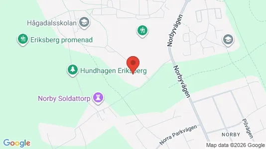Studentbostäder att hyra i Uppsala - kort over placeringen