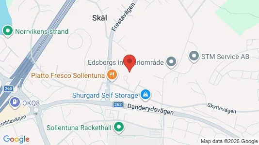 Lägenheter till salu i Sollentuna - kort over placeringen