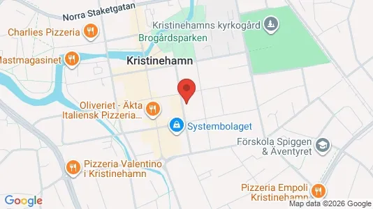 Lägenheter att hyra i Kristinehamn - kort over placeringen