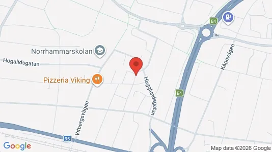 Bostadsrätter till salu i Skellefteå - kort over placeringen