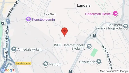 Lägenheter att hyra i Göteborg Centrum - kort over placeringen