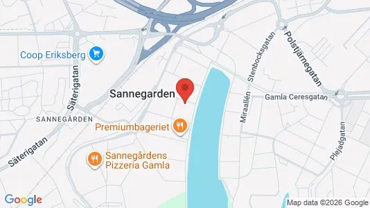 Lägenheter till salu i Lundby - kort over placeringen