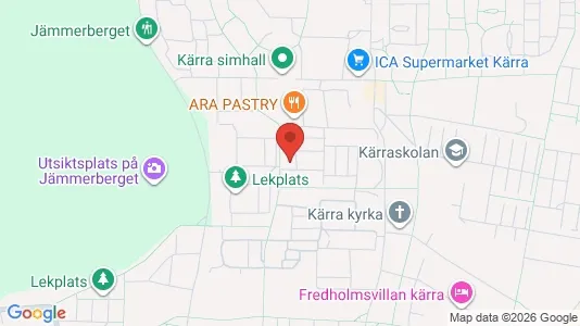 Lägenheter till salu i Göteborg Centrum - kort over placeringen