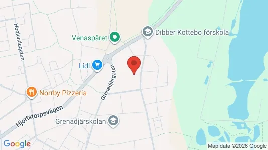 Lägenheter till salu i Örebro - kort over placeringen