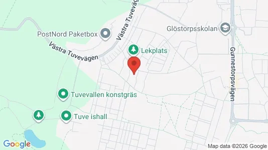 Lägenheter till salu i Lundby - kort over placeringen