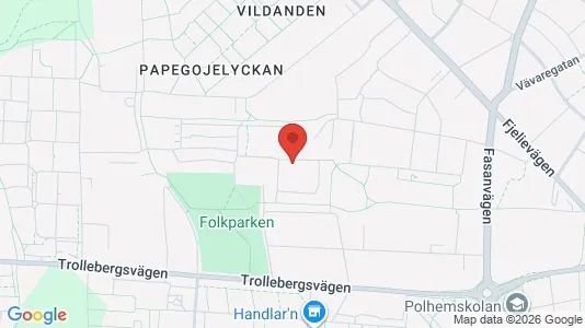 Lägenheter att hyra i Lund - kort over placeringen
