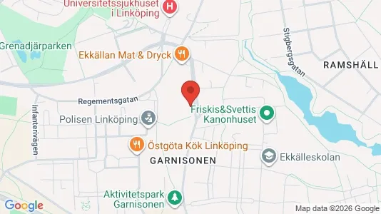 Lägenheter att hyra i Linköping - kort over placeringen