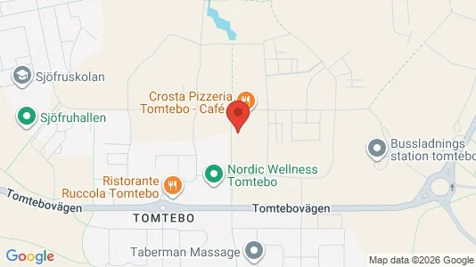 Lägenheter att hyra i Umeå - kort over placeringen