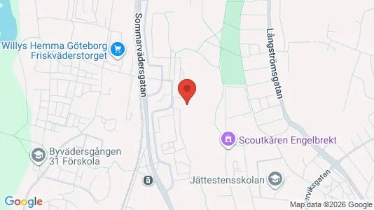 Lägenheter att hyra i Västra hisingen - kort over placeringen