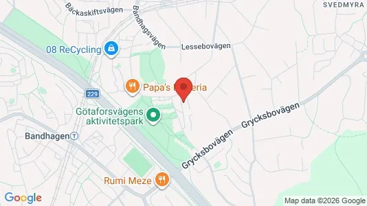 Bostadsrätter till salu i Söderort - kort over placeringen
