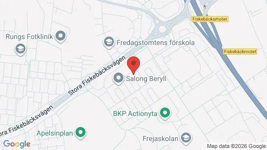 Bostadsrätter till salu i Göteborg Västra - kort over placeringen