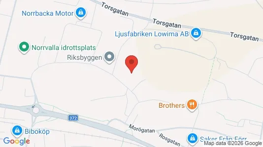 Bostadsrätter till salu i Skellefteå - kort over placeringen