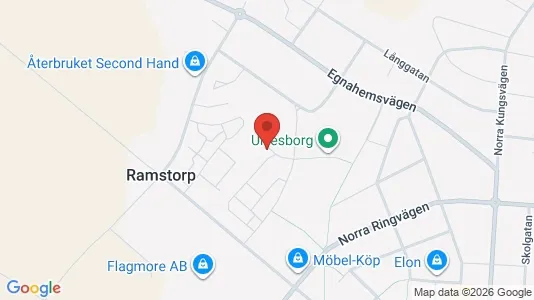 Bostadsrätter till salu i Tidaholm - kort over placeringen