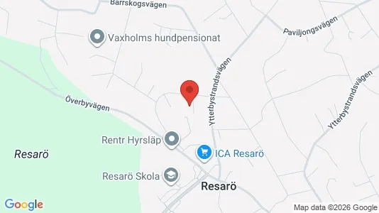 Lägenheter till salu i Vaxholm - kort over placeringen