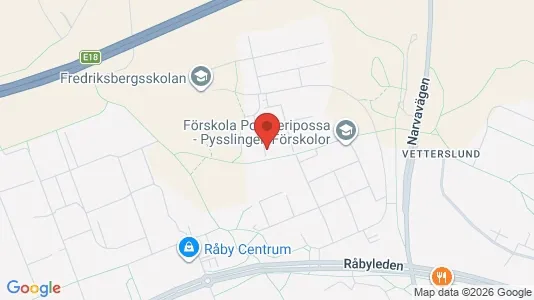 Lägenheter till salu i Västerås - kort over placeringen