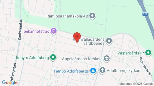Lägenheter att hyra i Helsingborg - kort over placeringen