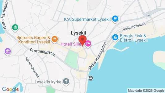 Lägenheter att hyra i Lysekil - kort over placeringen