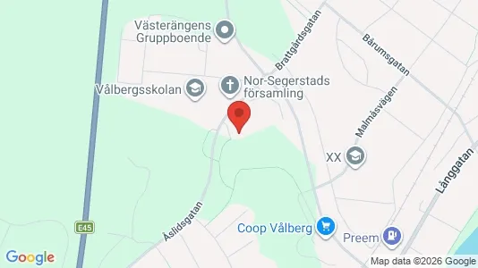 Lägenheter att hyra i Karlstad - kort over placeringen