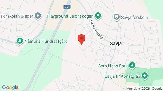 Lägenheter att hyra i Uppsala - kort over placeringen