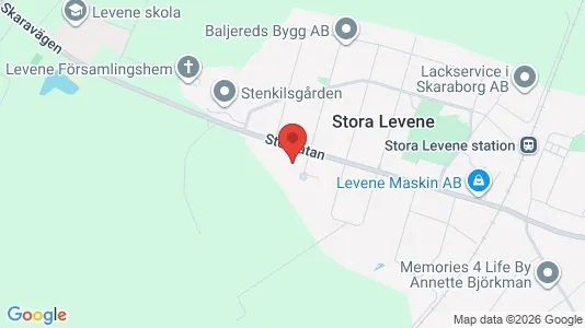 Lägenheter att hyra i Vara - kort over placeringen