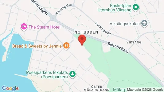 Lägenheter att hyra i Västerås - kort over placeringen