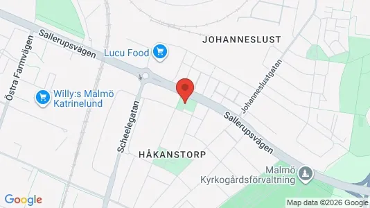 Lägenheter till salu i Malmö Centrum - kort over placeringen