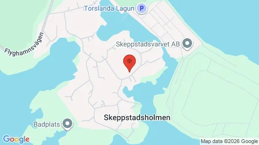 Lägenheter till salu i Västra hisingen - kort over placeringen