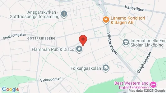Lägenheter att hyra i Linköping - kort over placeringen