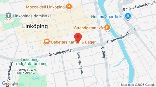 Lägenheter att hyra i Linköping - kort over placeringen
