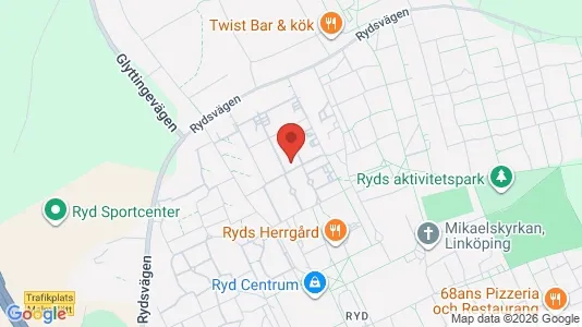 Lägenheter att hyra i Linköping - kort over placeringen