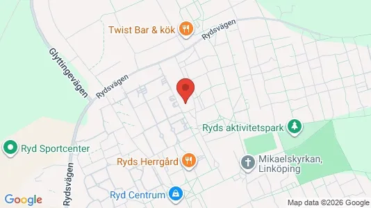 Lägenheter att hyra i Linköping - kort over placeringen