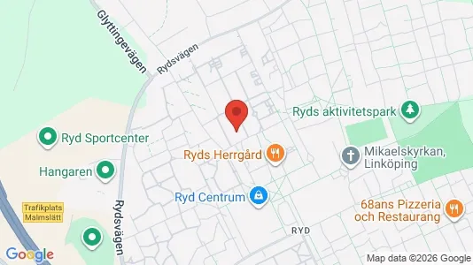 Lägenheter att hyra i Linköping - kort over placeringen