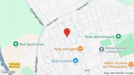 Lägenheter att hyra i Linköping - kort over placeringen