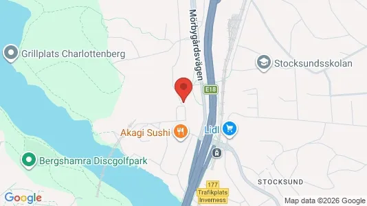 Bostadsrätter till salu i Danderyd - kort over placeringen