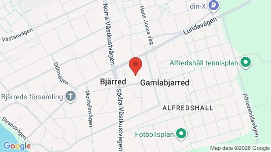 Lägenheter att hyra i Lomma - kort over placeringen