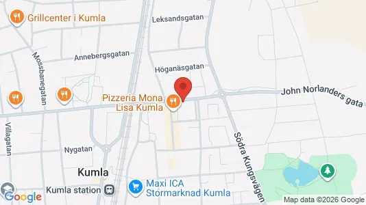 Lägenheter att hyra i Kumla - kort over placeringen