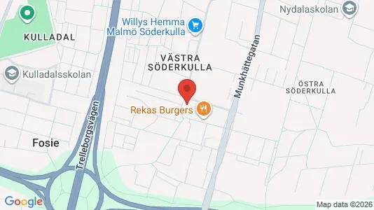 Lägenheter att hyra i Fosie - kort over placeringen