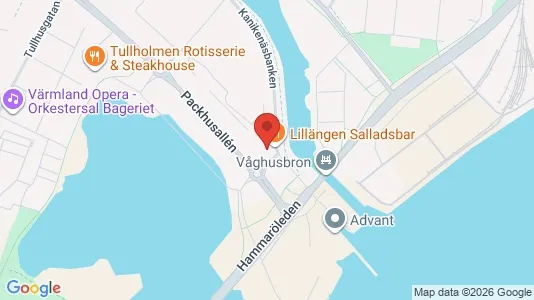 Bostadsrätter till salu i Göteborg Västra - kort over placeringen