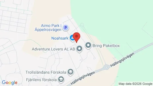 Bostadsrätter till salu i Kungsbacka - kort over placeringen