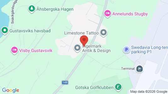 Lägenheter till salu i Gotland - kort over placeringen