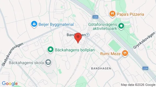 Lägenheter att hyra i Söderort - kort over placeringen