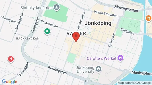 Lägenheter att hyra i Jönköping - kort over placeringen